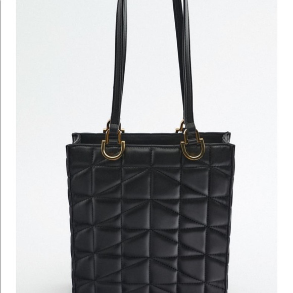 Sac matelassé petites boules sur le devant .Doubleur avec poche Bandoulièr - Picture 3 of 7